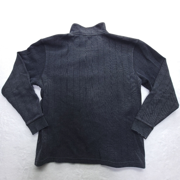 Columbia Sweatshirt Men's Fleece Half Zip Gray Sweater Pullover Size Large - Picture 8 of 9